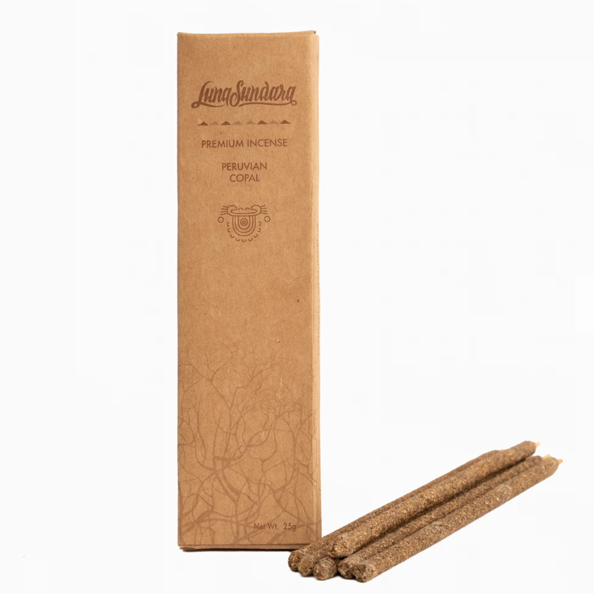 Premium Grey Copal Hand Rolled Incense Sticks from 100% Wild Peruvian Copal